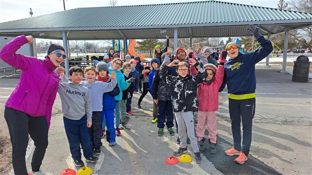 Un projet-pilote pour faire bouger les jeunes de l'école primaire Notre-Dame-de-Lorette de Pincourt 