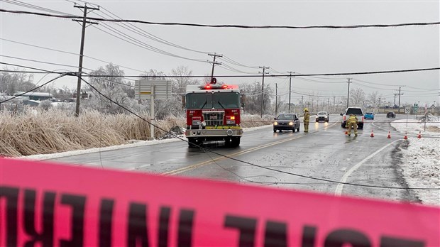 Plusieurs incidents rapportés dans Vaudreuil-Soulanges à la suite du verglas 