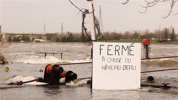 Inondations: retour en images sur la situation à Rigaud 