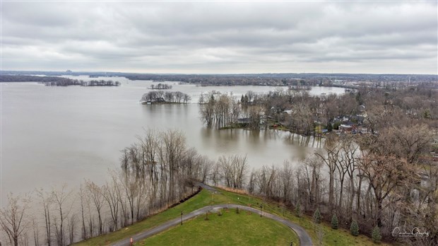 Retour en images sur la crue printanière à Vaudreuil-Dorion 