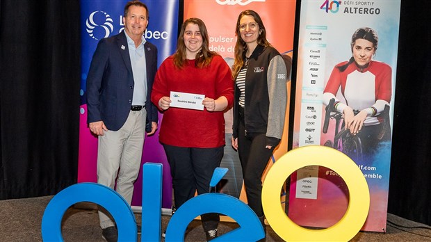 Une bourse de 3 000$ pour une athlète de Beauharnois 