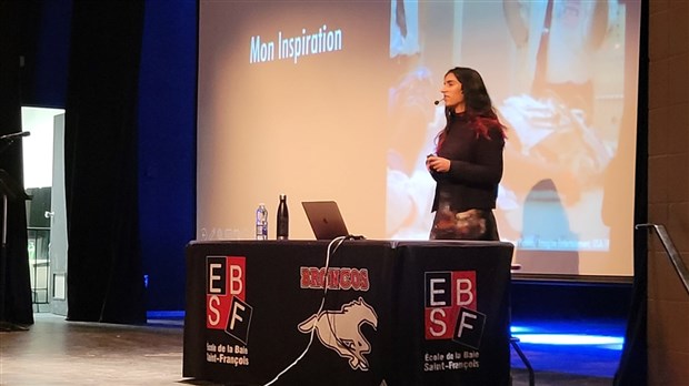 Une rencontre inspirante pour les élèves de l'école de la Baie-Saint-François 