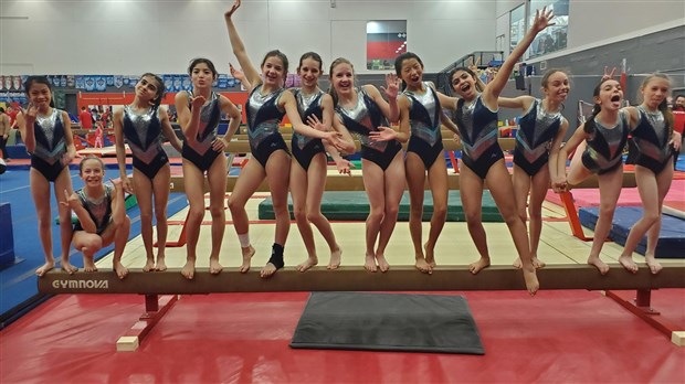 Bons résultats pour les gymnastes de Gymini à Sainte-Catherine 