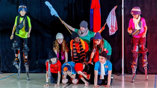 Festi-Cirque: trois représentations hautes en couleurs pour l'école Virginie-Roy 