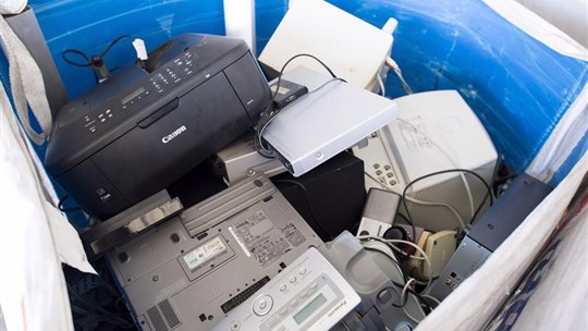 Canada: la quantité de déchets électroniques a plus que triplé en deux décennies