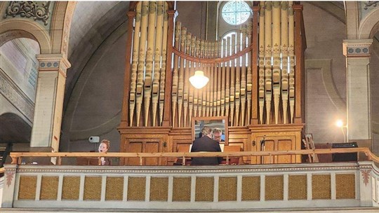 Invitation le 7 mai à un concert à l'orgue avec l'assistant organiste de la Basilique Notre-Dame