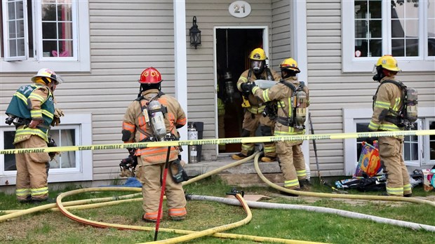 Incendie dans une résidence de Coteau-du-Lac