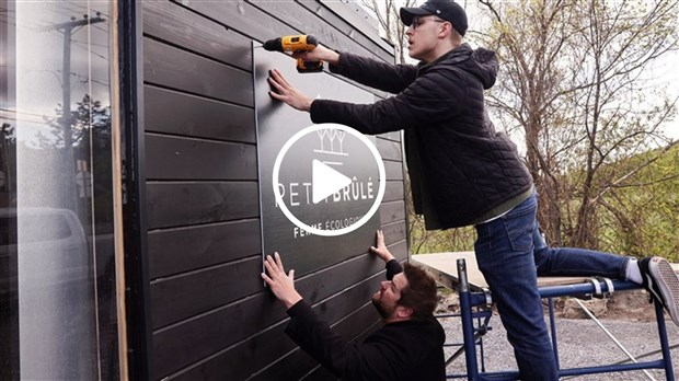 Une nouvelle boutique mobile pour la Ferme écologique Petit Brûlé 