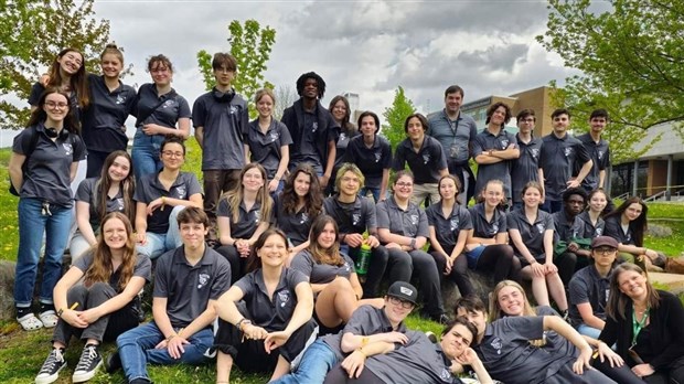 L'Harmonie de l'École secondaire des Patriotes-de-Beauharnois rayonne 