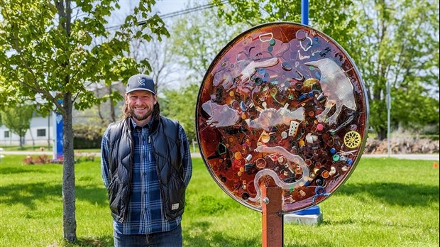 Une troisième oeuvre pour sensibiliser à l'environnement signée Philippe Corriveau 