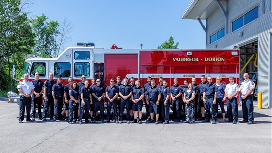 New pumper truck added to fire department's emergency vehicle fleet