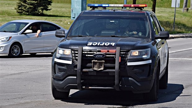 Stolen car police chase ends with two arrests