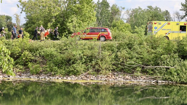 Une dame victime d'une violente chute à vélo aux Cèdres 