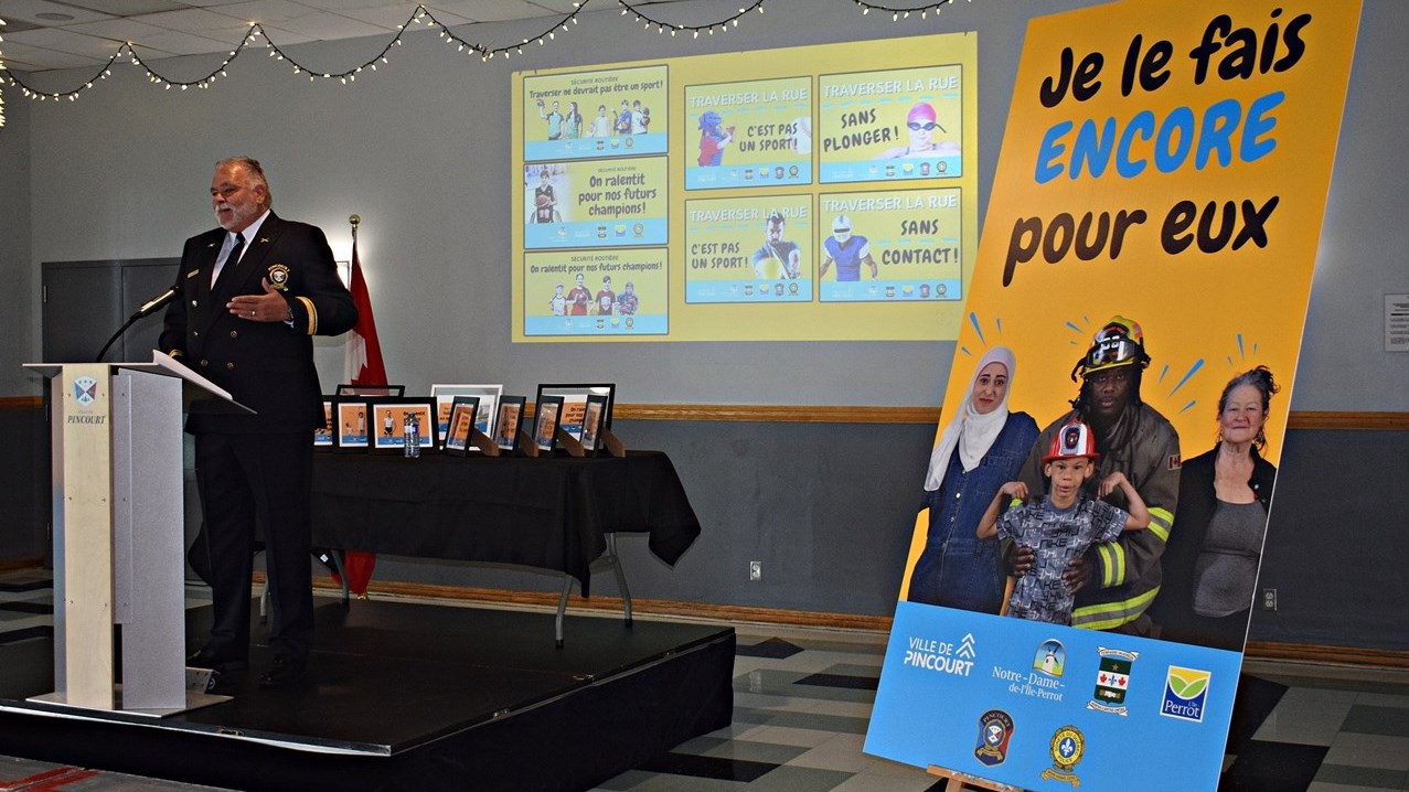 Ile Perrot mayors announce road safety campaign