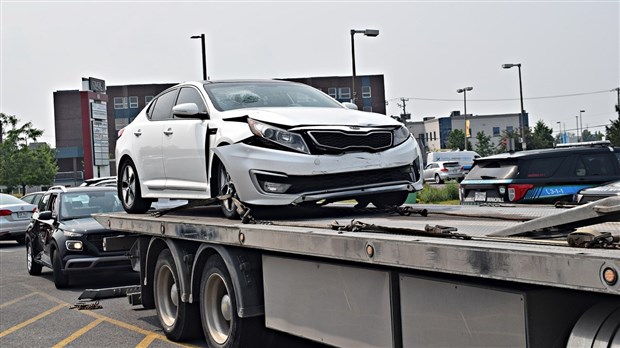 Mid-afternoon accident sends person to hospital