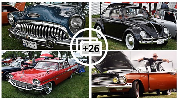 Antique car show in Pincourt draws large crowd 