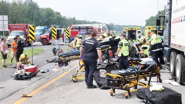 Tragédie sur l'autoroute 20: l'adolescente succombe à ses blessures
