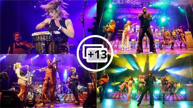 Le Boogie Wonder Band fait bouger la foule en marge des Régates de Valleyfield 