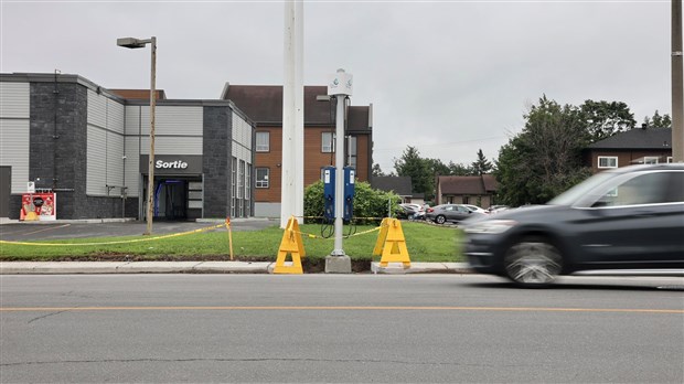 A new electric charging station in Vaudreuil-Dorion 