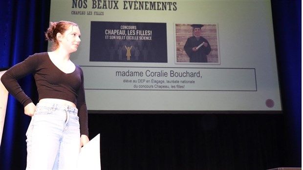 Une élève du CFP du Suroît est récompensée 