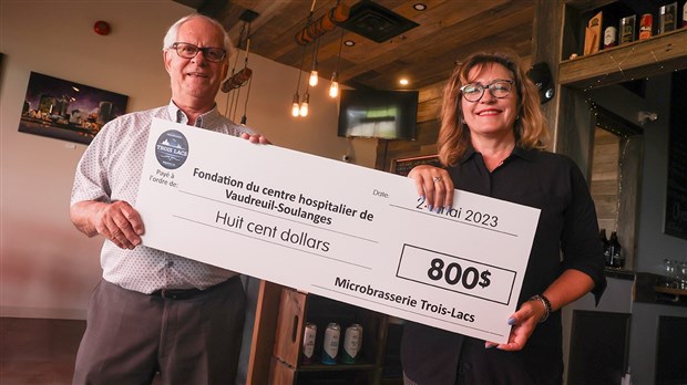 Microbrasserie 3 Lacs continues its commitment to a regional cause  