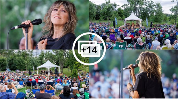 A look back at Luce Dufault's concert in Vaudreuil-Dorion 