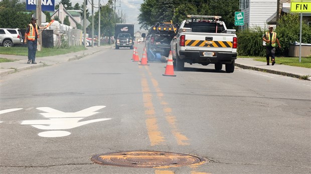 Poursuite des travaux d'investigation du réseau d'égout à Saint-Polycarpe