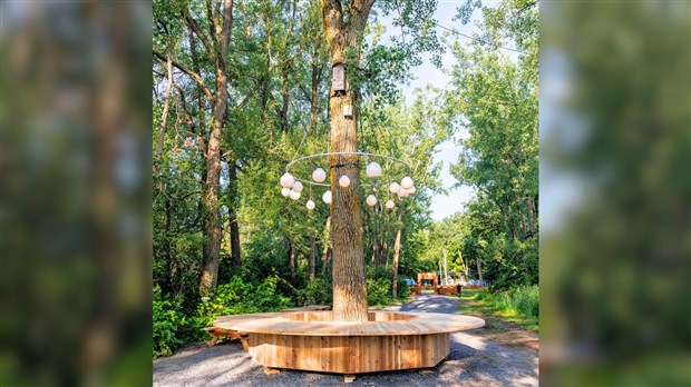 Retour de la Grande Tablée au parc Le 405