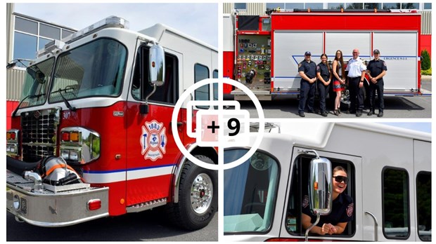 A new fire truck for the Rigaud brigade