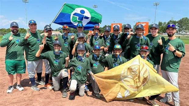 Jeux du Québec: Sud-Ouest wins the gold medal in baseball