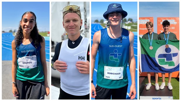 Jeux du Québec: mission réussie pour les athlètes du Sud-Ouest