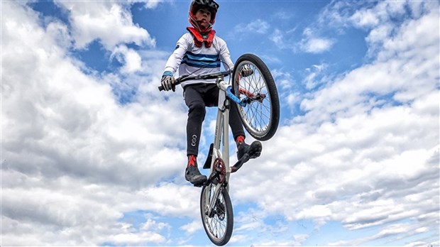 Justin Lafleur en route vers le Royaume-Uni pour participer au championnat du monde de BMX 