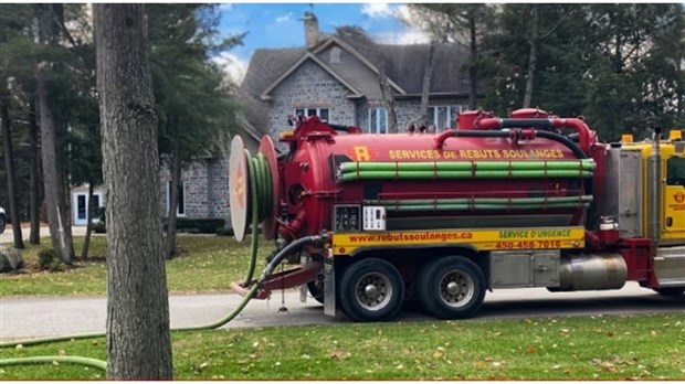 Septic tank emptying continues in Rigaud's North sector  