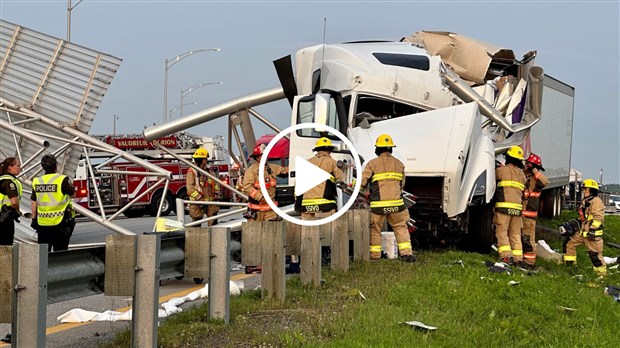 Collision forces closure of access to Autoroute 30 at Vaudreuil-Dorion 