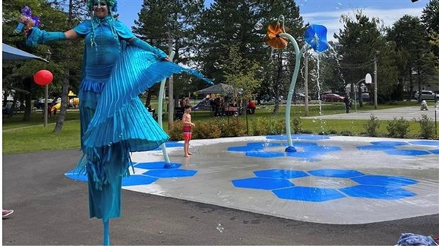 Two new installations at Saint-Polycarpe's Rémi-Gauthier park  