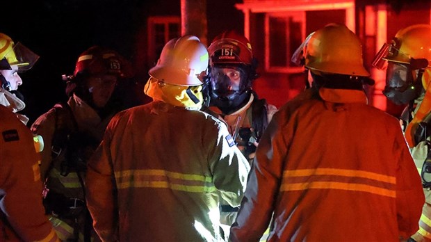 Un début d'incendie gâche un anniversaire sur le chemin de l'Anse, à Rigaud 