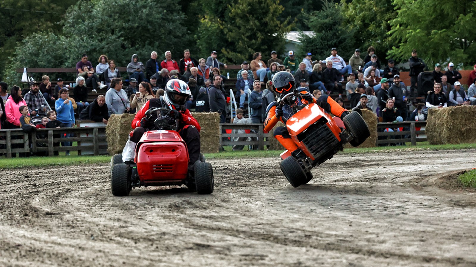 A look back at the tractor race in SainteJustinedeNewton