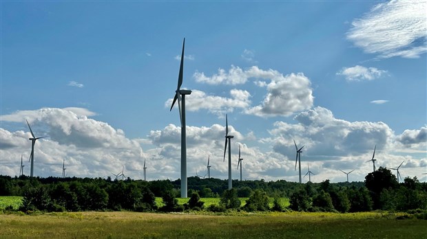 Le projet d'éoliennes à Salaberry-de-Valleyfield est mis sur la glace