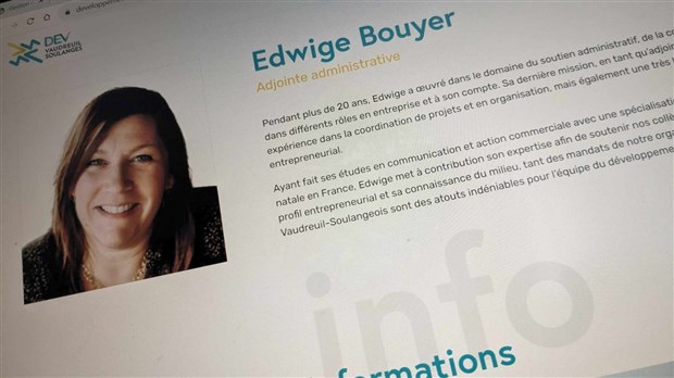 A new face joins the ranks of DEV Vaudreuil-Soulanges   