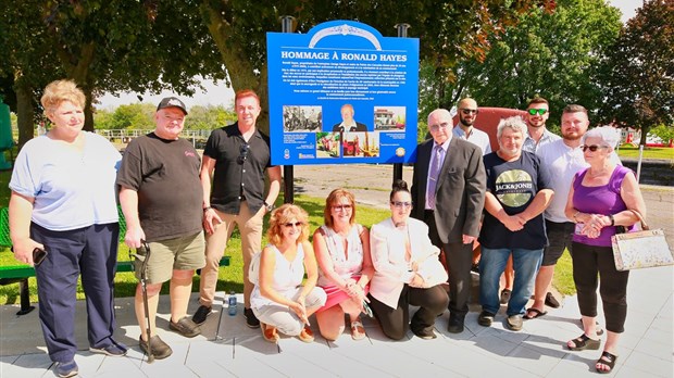 Tribute to Ronald Hayes and inauguration of the Gracien anchor