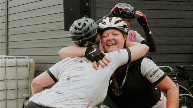 75 cyclists raise almost $35,000
