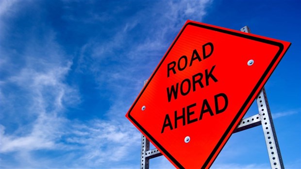 Roadwork this week in Hudson   