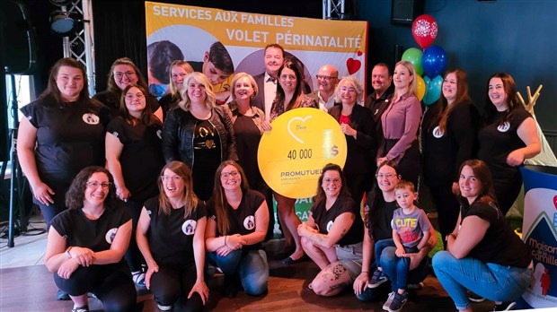 Promutuel Assurance Horizon-Ouest donates $40,000 to Maison de la Famille