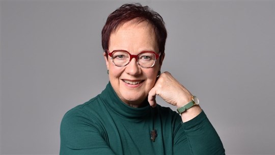 Anne-Michèle Meggs de passage au Café Agora ce dimanche 