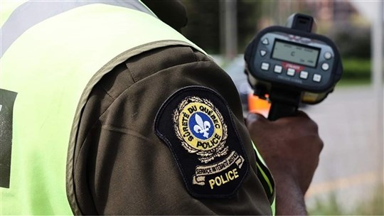 Amende de 822 $ pour un conducteur de Salaberry-de-Valleyfield 