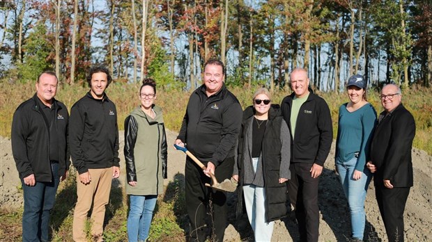 La construction de la pumptrack est amorcée à Saint-Zotique 