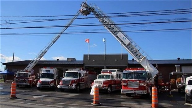 La caserne incendie de Beauharnois ouvre ses portes le 14 octobre 