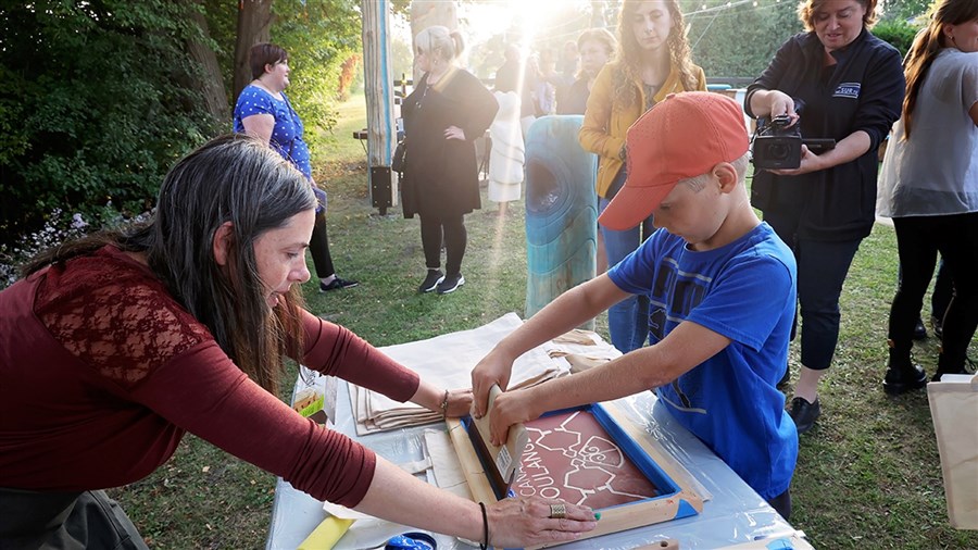 Une série d'ateliers artistiques offerts à Pointe-des-Cascades 