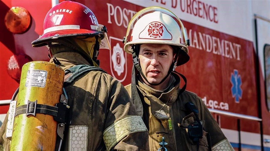 Une résidence de Rigaud ravagée par les flammes cet avant-midi 
