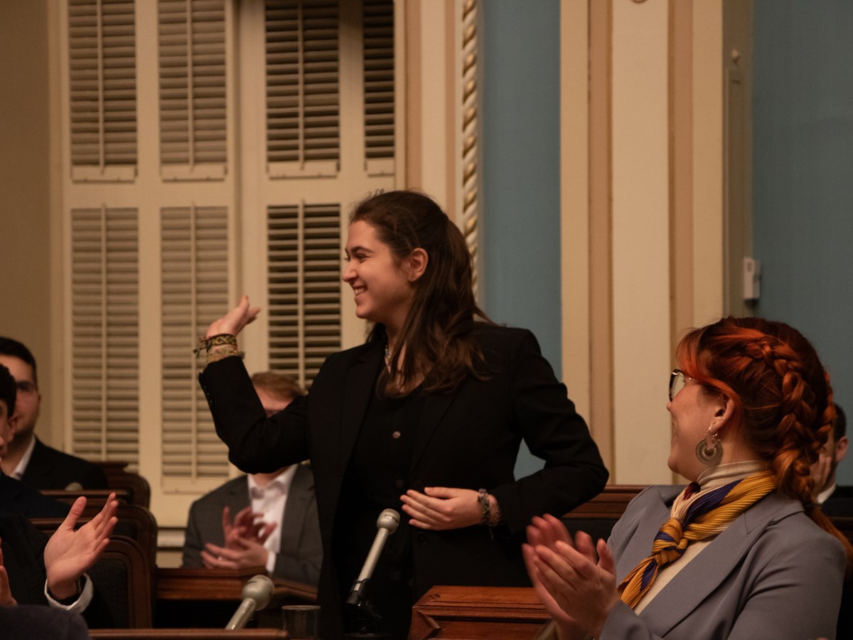 VaudreuilDorion resident participates in Student Parliament for the third time